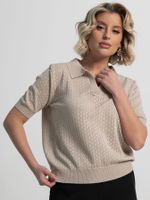 Поло Тихая роскошь (бежевое) Б15276-7М LT Collection