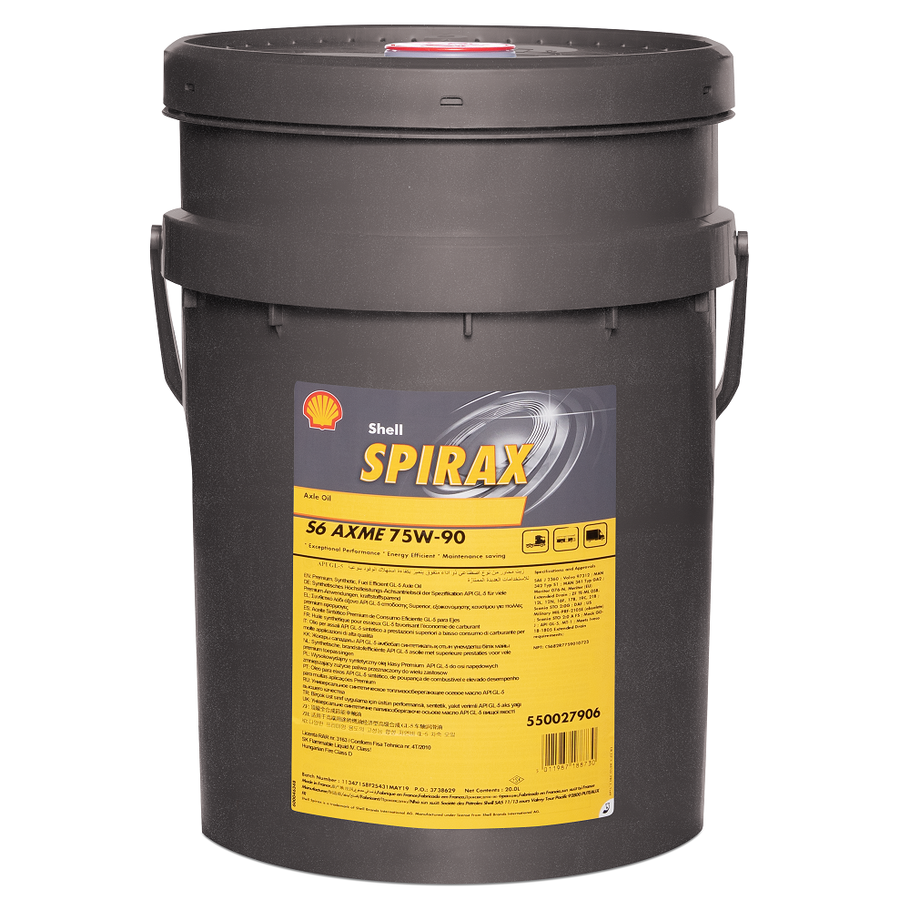 Shell Spirax S6 AXME 75W-90 20 л