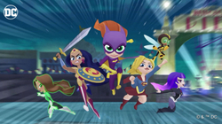 DC Super Hero Girls: Teen Power (картридж для Nintendo Switch, полностью на английском языке)