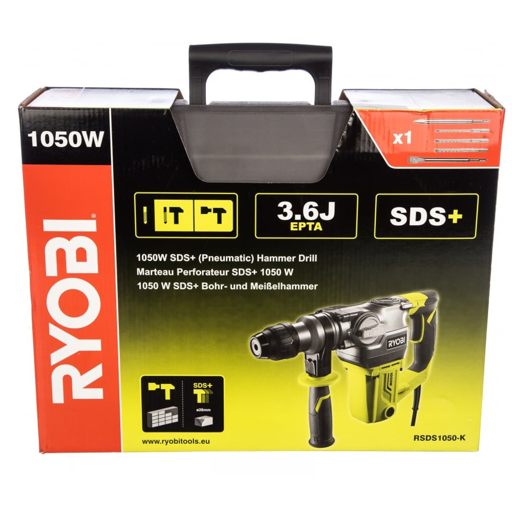 Перфоратор Ryobi RSDS1050-K 5133004350 1050 Вт