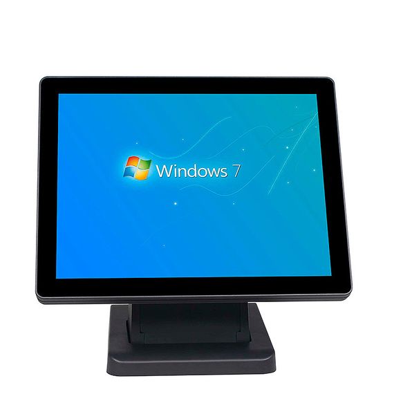 Сенсорный моноблок  POScenter JAM (15", P-CAP touch, Intel® J1900 2.0GHz; 4Gb RAM; 64Gb SSD; MSR) черный