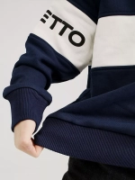 Свитшот для мальчика синий в школу