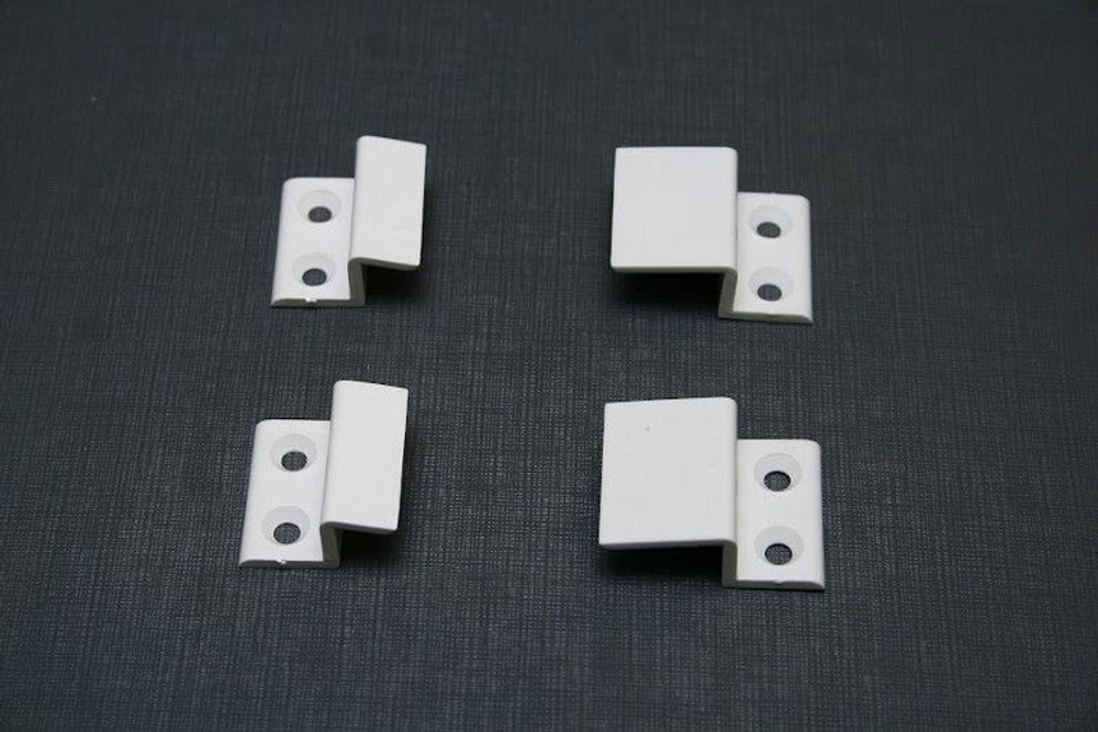 Крепление Z-образное москитной сетки(к-т 4 шт)пластик 001395