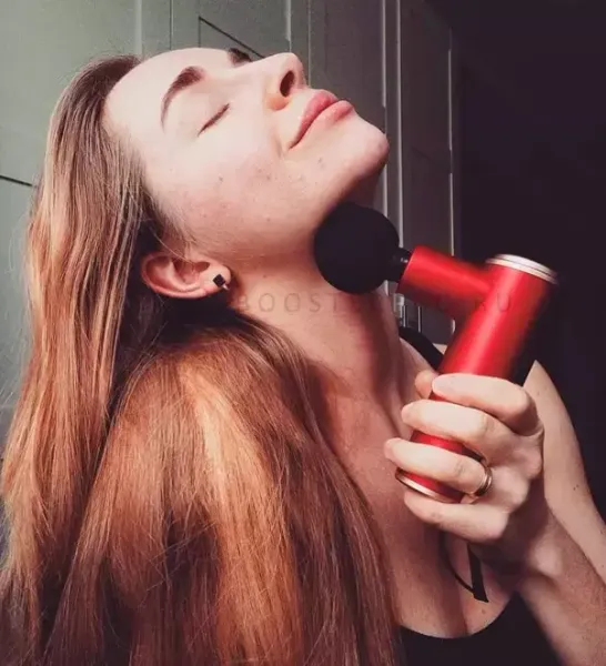 Перкуссионный массажёр для девушек