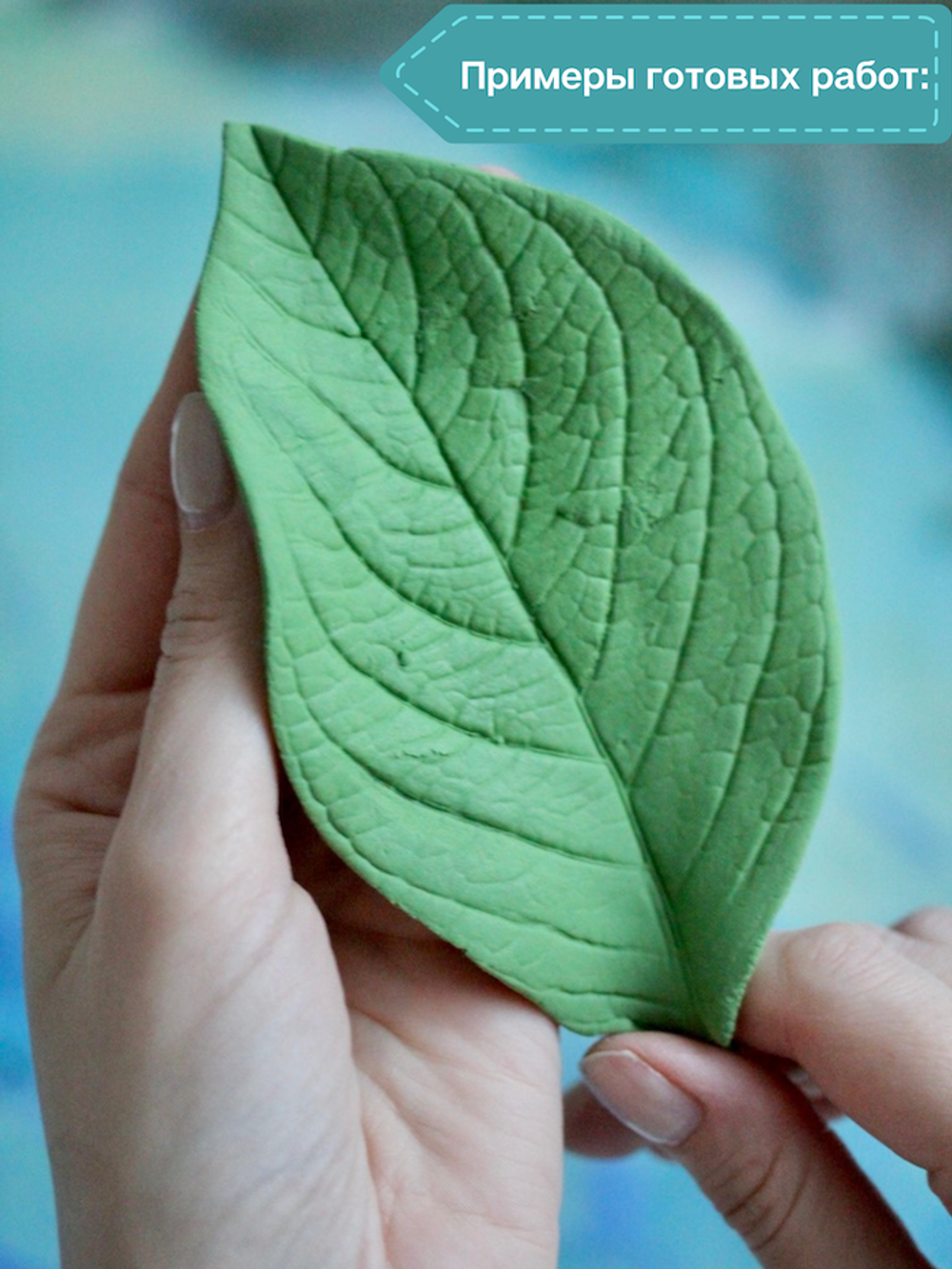 Вайнер силиконовый лист Гортензии от Академии ClayCraft by DECO™