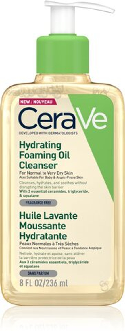 CeraVe Cleansers - увлажняющее очищающее масло /   236  ml  / GTIN 3337875773430