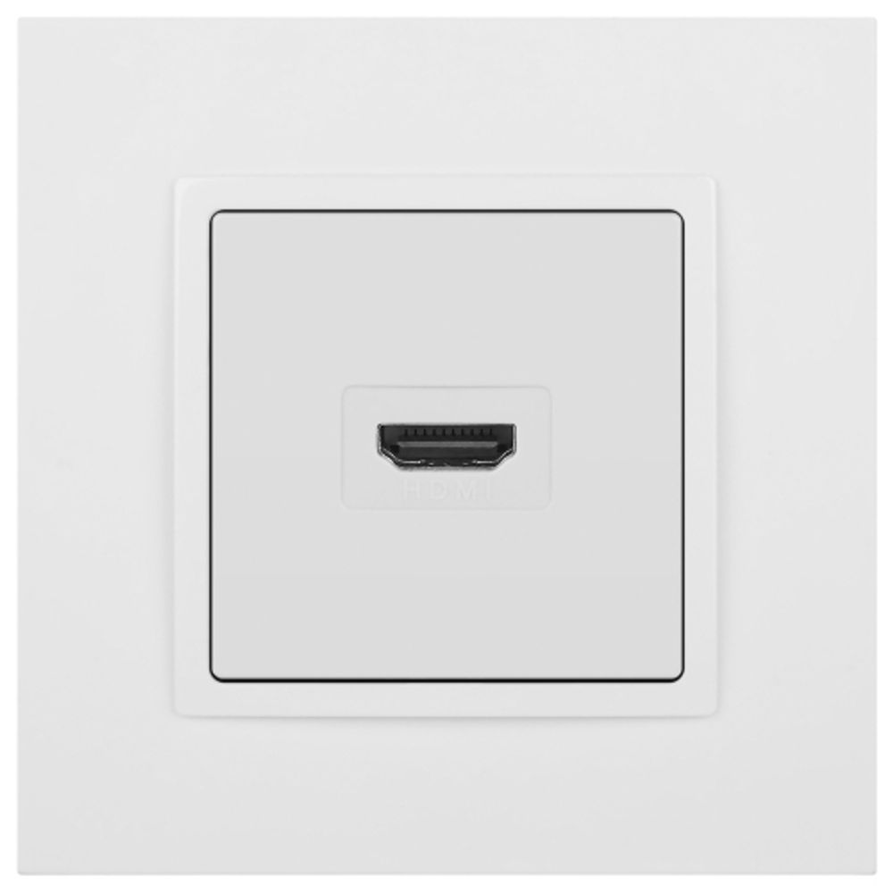 Розетка ЭРА Elegance 14-3114-01 HDMI IP20 белый