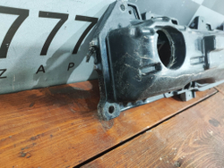 Усилитель заднего бампера Kia Sportage 4 (QL) 18-22 Б/У Оригинал 86631F1500