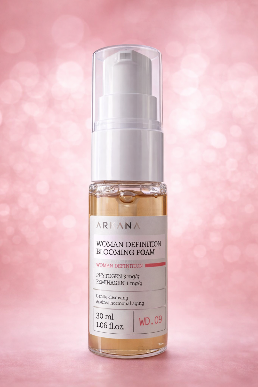 Woman Definition Blooming Foam - Очищающая пенка с фитоэстрогенами для лица, 30 мл