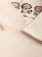 Лонгслив и брюки в комплекте для малышей Next Q96-758, Синий, Бежевый