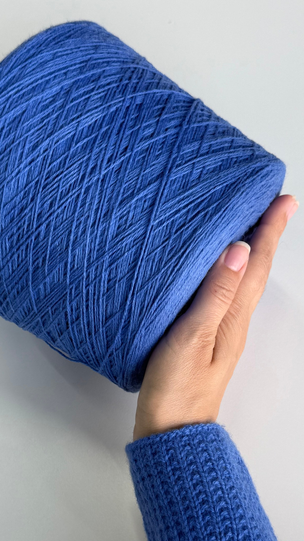 Пряжа Linsieme DALAN, 3/14 (90% меринос файн, 10% кашемир) 466м/100гр, барвинок