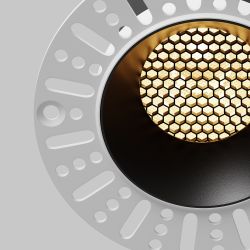 Светильник встраиваемый светодиодный Maytoni   DL121-15W-2.7K-TRS-B