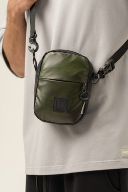 Сумка мессенджер KUL'TURA "THERMO SMALL" Зеленый