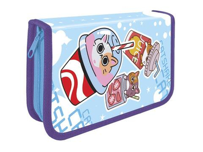 Пенал 1 секц. большой с откидной планкой "Catshake 2023" (Пчелка)