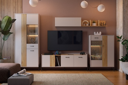 Доминика (MebelSon) Набор мебели для гостиной (комплектация К5)