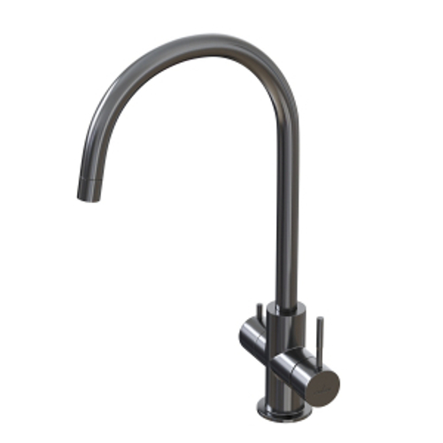 Смеситель для кухни 35к Mixline MLSS-0320BL (Черный графит)   0504