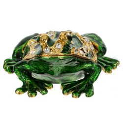 GAEM Шкатулка "Лягушка", L5,5 W6 H3 см