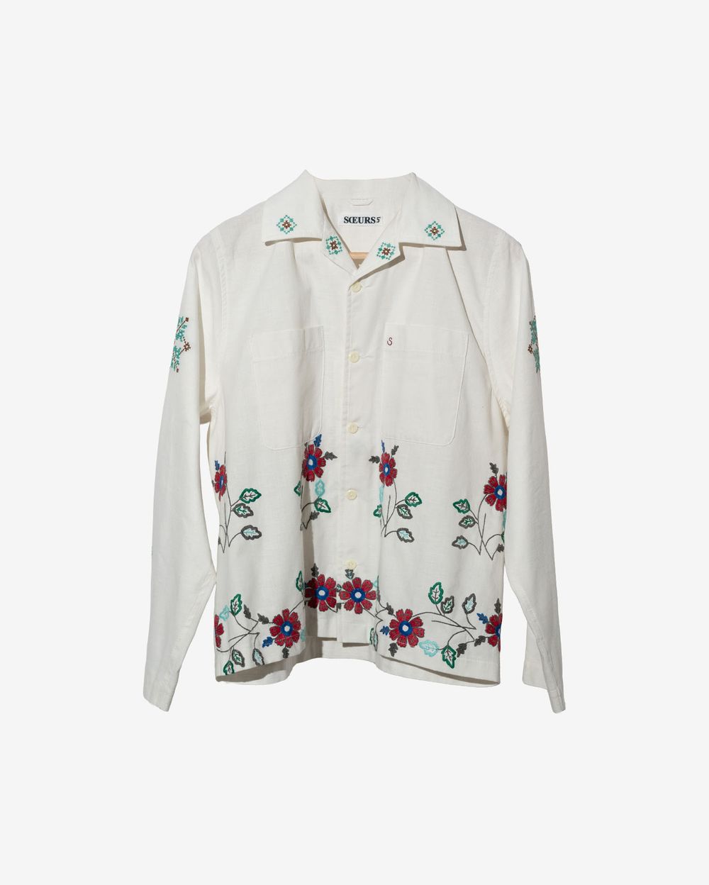 Рубашка Soeurs Спасибо Анастасия 4 белая