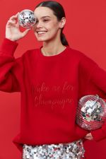 СВИТШОТ CHAMPAGNE RED