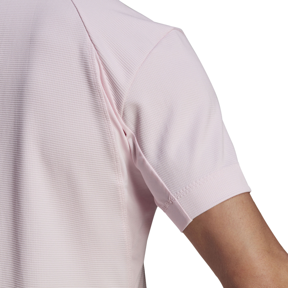 Мужское теннисное поло adidas US Series Polo Men - Pink