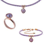 Колье Fiore Luna Lavender Delight B1909.10 V/RG
