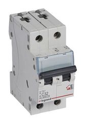 Автомат LEGRAND TX3 2П 32А-С 6кА 25358