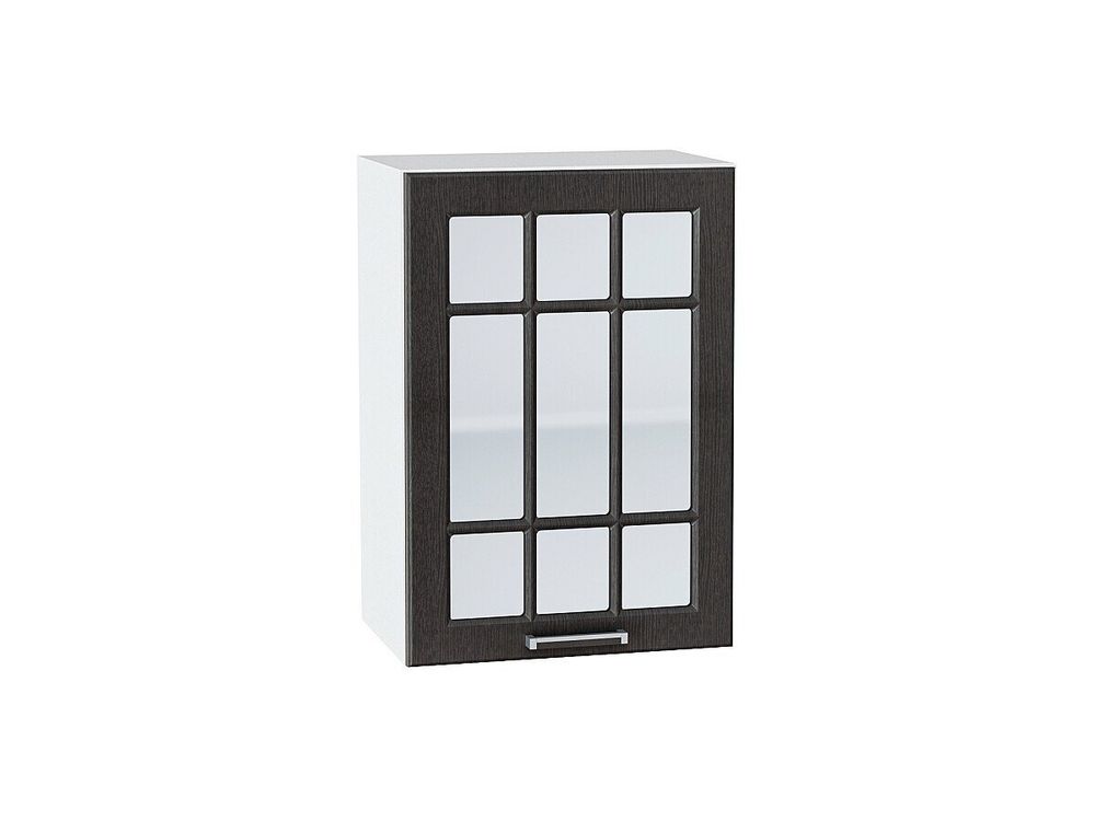 Шкаф верхний с 1-ой остекленной дверцей Прага