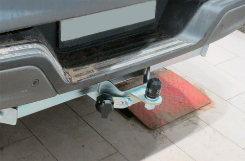 Фаркоп ОЦИНКОВАННЫЙ с эл-кой Smart для Changan Hunter Plus с 2023г (оцинк. Шар)(паспорт и сертификат в комплекте) ZC103FE