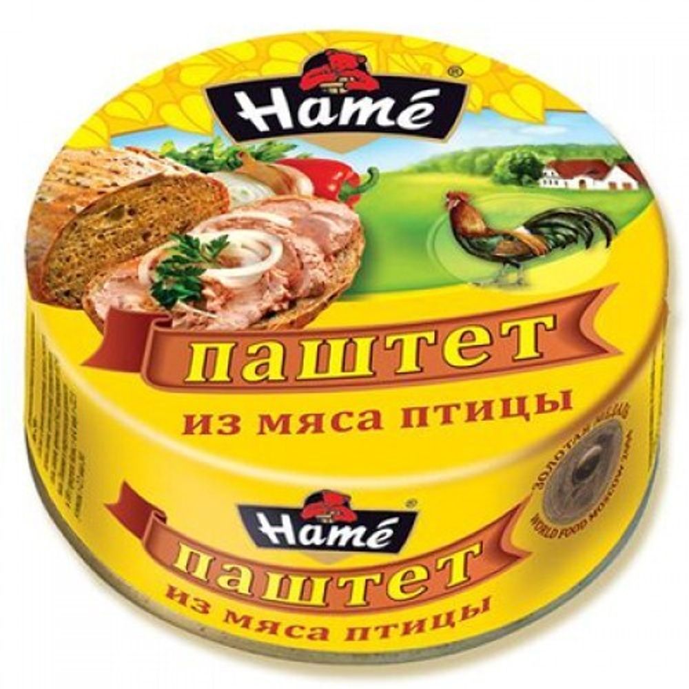 Паштет Hameиз мяса птицы, 250 гр