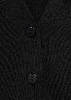 Трикотажный кардиган с V-образной горловиной