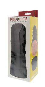 Мастурбатор-вагина MINI DEE-LITE (Цвет: телесный с черным)