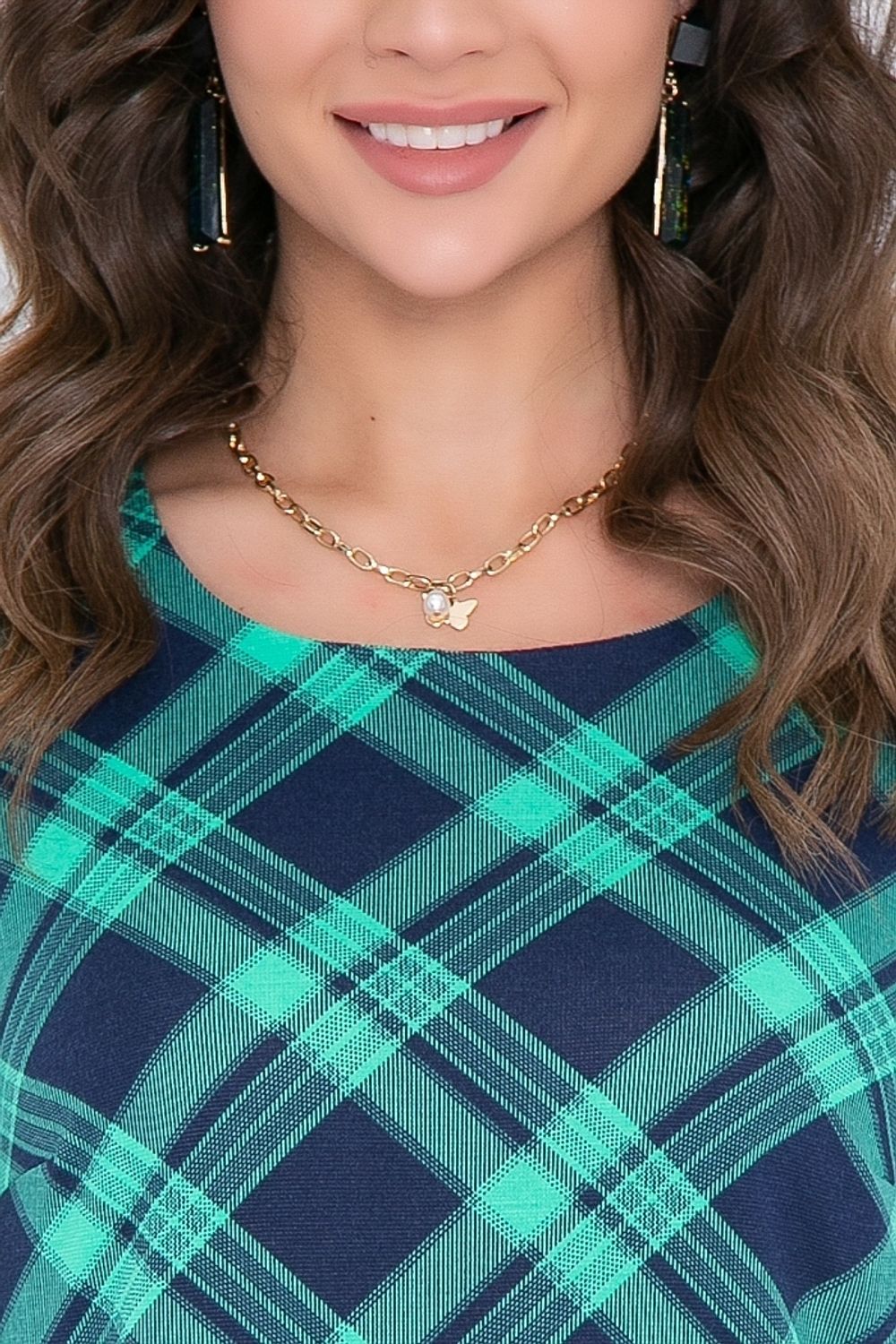 ПЛАТЬЕ ПЬЕМОНТИ (БИРЮЗА) Bellovera (Акция)