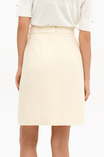 4895 Юбка женская (сливочный)