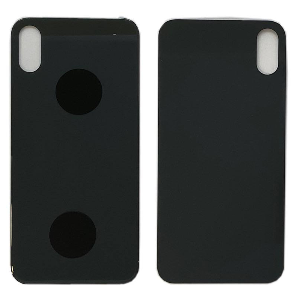 Задняя крышка для Apple iPhone X Серый (широкий вырез под камеру) - Премиум