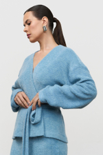 Кардиган с запахом