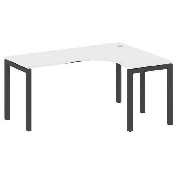 Метал Систем Куатро Стол криволинейный правый на П-образном м/к 50БП.СА-4 (R)