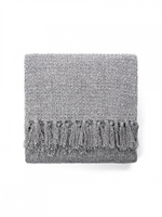 Покрывало DeNASTIA вафельное меланж 200x220 хб100% серый Индия