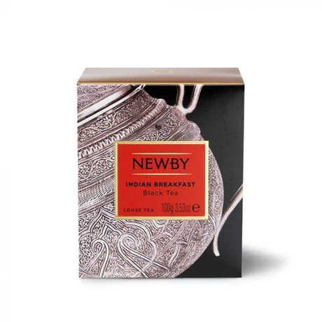 Чай черный листовой Newby Индийский завтрак, 100 гр.