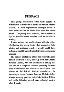 Medical conduct and practice; a guide to the ethics of medicine | William George Aitchison Robertson