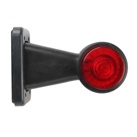 ОГ-33 нов.обр.(ан.ГФ 3.3-00/01, б/л) красный/бесцветный под лампу плоский рассеиватель