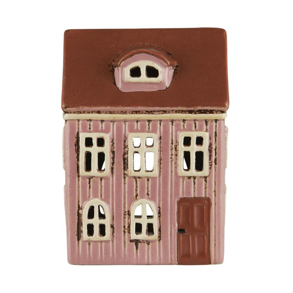 Подсвечник House Thorshavn arched dormer window red door