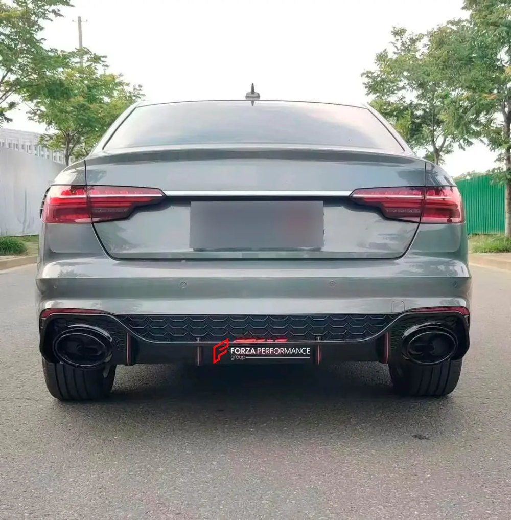 111 Обвес переделка для AUDI из A4 B9 Рестайлинг 2019+ в RS4 B9 Рестайлинг 2019+ Ауди