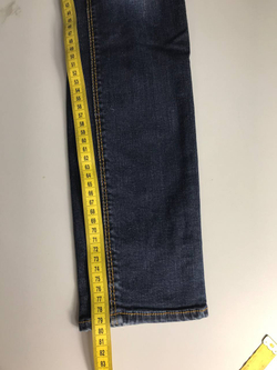 Джинсы Zara зауженные, маркировка 36, визуально на 42 размер