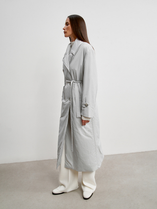 Облегчённый пуховик VANESSA, светло-серый