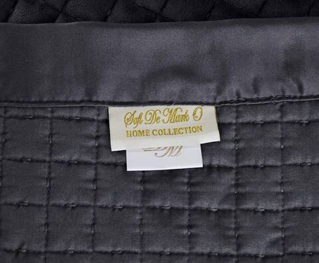 Покрывало 240х260 и 2 наволочки 50х70 Sofi De MarkO Лоретта темно-серое