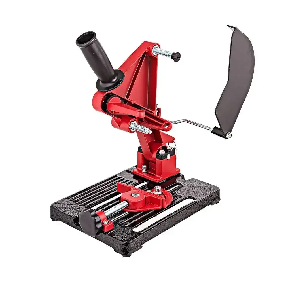 Стойка для крепления болгарки ушм NUMBER ONE NAGS-125 для УШМ 100мм/ 115мм/ 125мм с защитным кожухом и струбциной, инструменты для ремонта и строительства.