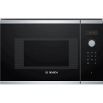 Встраиваемая микроволновая печь Bosch BFL523MS0 20л. 800Вт нержавеющая сталь/черная