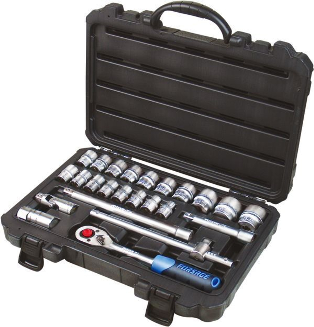 Набор инструмента 24пр.1/2''(6-гр.)(10-32мм) Forsage F-4243-5
