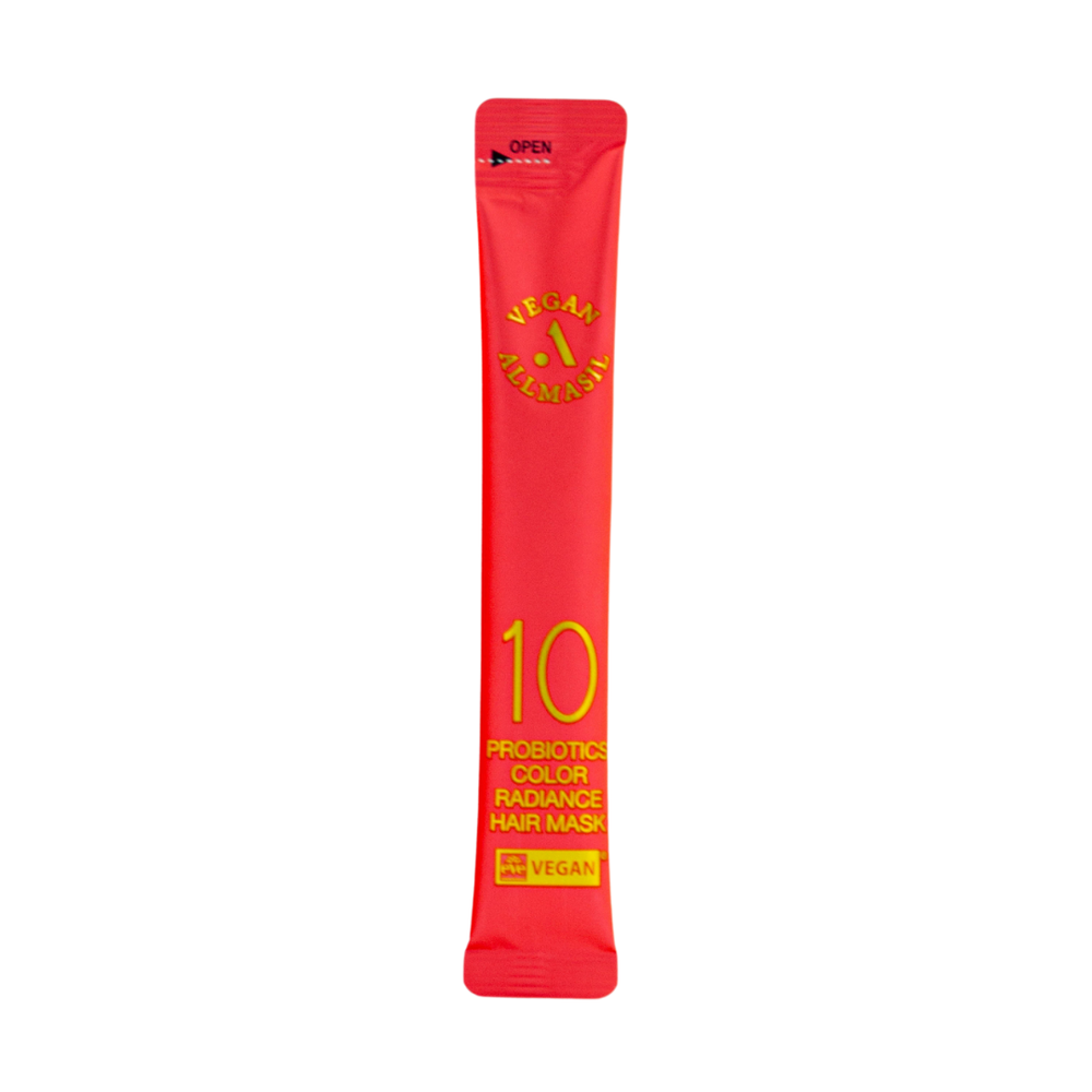 ALLMASIL - МАСКА ДЛЯ ОКРАШЕННЫХ ВОЛОС 10 PROBIOTICS COLOR RADIANCE HAIR MASK STICK POUCH, 12 МЛ * 1 ШТ