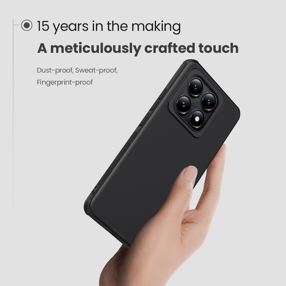 Усиленный двухкомпонентный чехол от Nillkin для Xiaomi 14T, серия Super Frosted Shield Pro